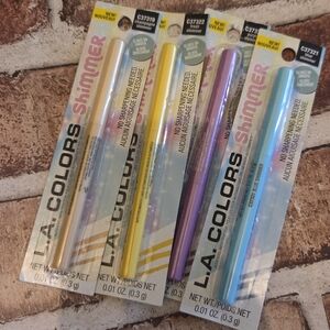 L.A. Colors Shimmer Eyeliner Pencils - Set Of 4